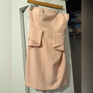 ANTONIO MELANI Strapless Blush Dress